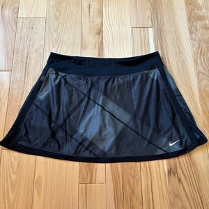 Nike Dri-Fit Black Athletic Tennis Skirt